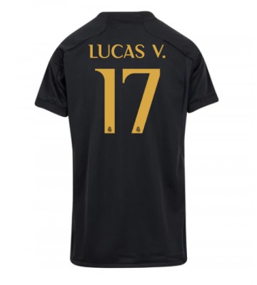 Real Madrid Lucas Vazquez #17 Koszulka Trzecich Kobiety 2023-24 Krótki Rękaw